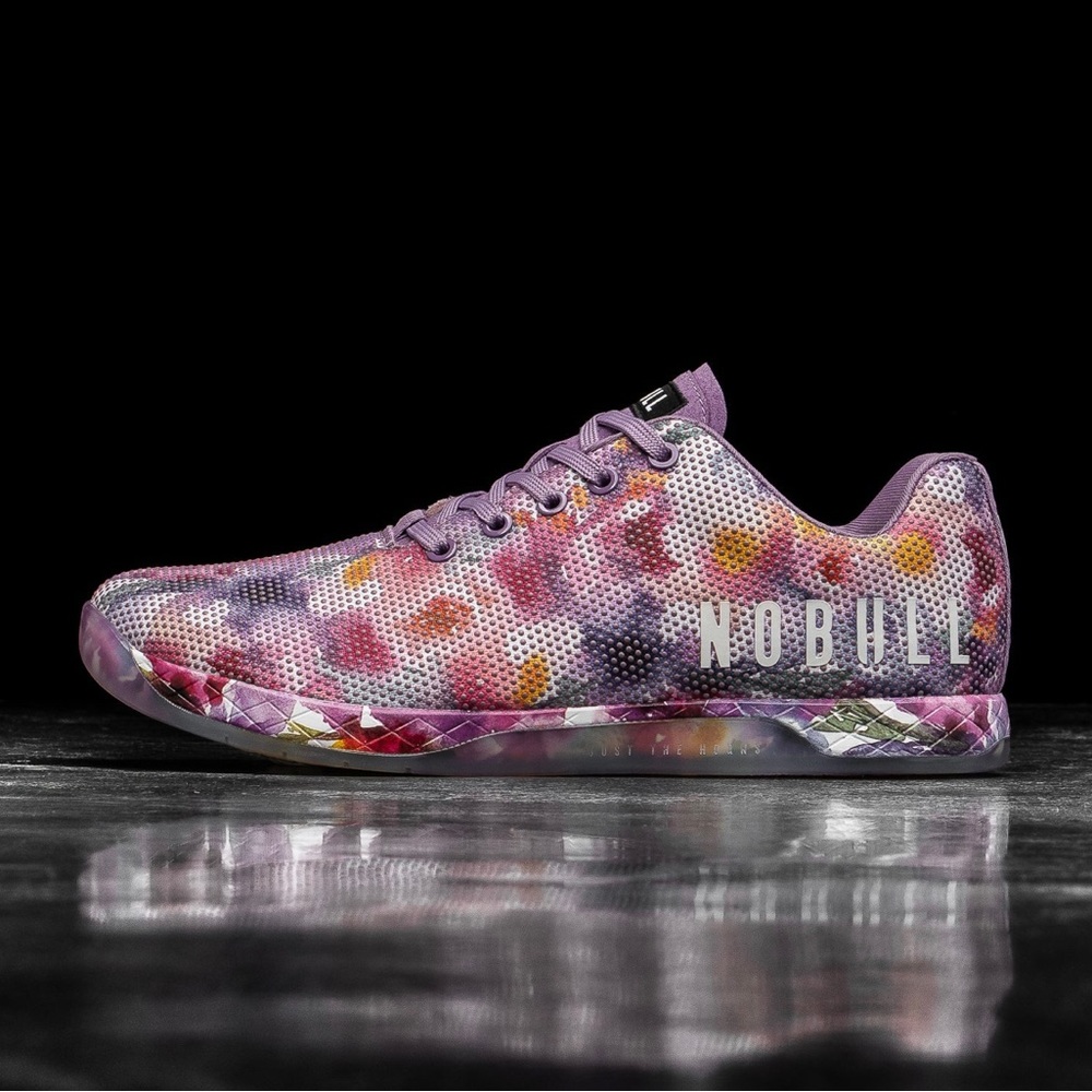 NoBull Womens Floral Trainer size 9.5